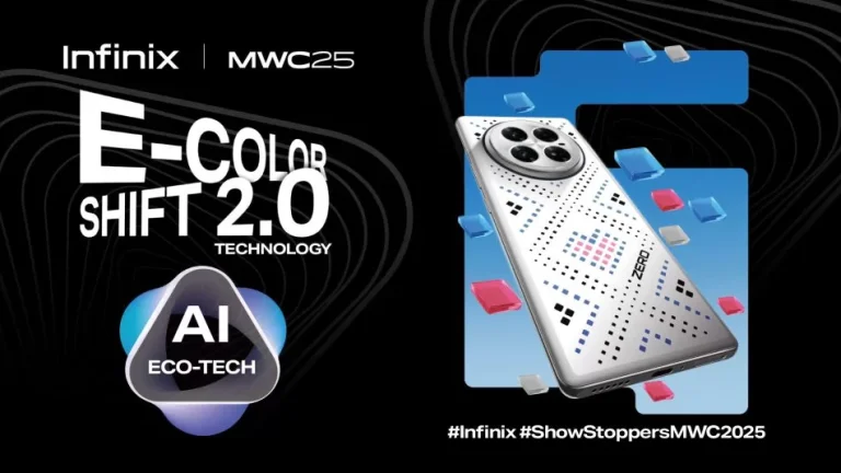 Infinix Perkenalkan Teknologi SolarEnergy-Reserving dan E-Color Shift 2.0 di MWC 2025